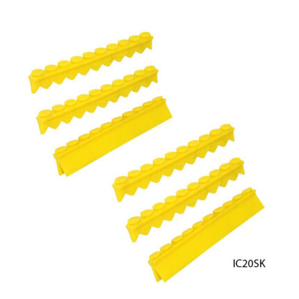 20 pc Instrument Cassette Silicone 6 pkg (2 Compression & 4 Instrument Rails)