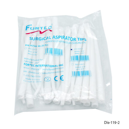 Surgical Aspirator Tip 1/8" 25 PCS / BAG